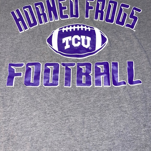 TCU Horned Frogs Football Tee: NCAA: Big 12 Champs: University Apparel - Picture 2 of 4